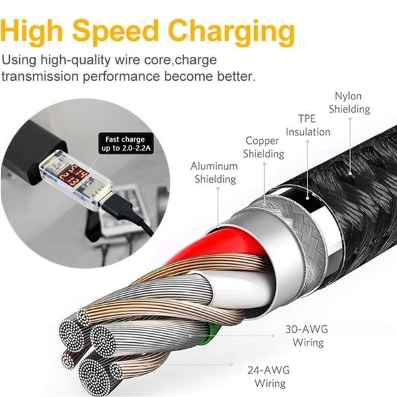 Multi Charging Universal 4 in 1 USB Charger Cord (sold separately) - Picture 10 of 13